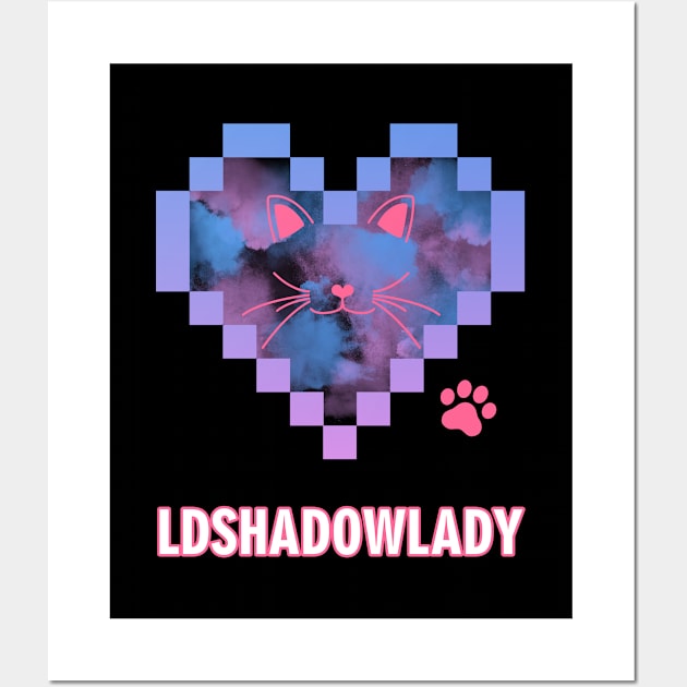 LDShadowLady Wall Art by MBNEWS